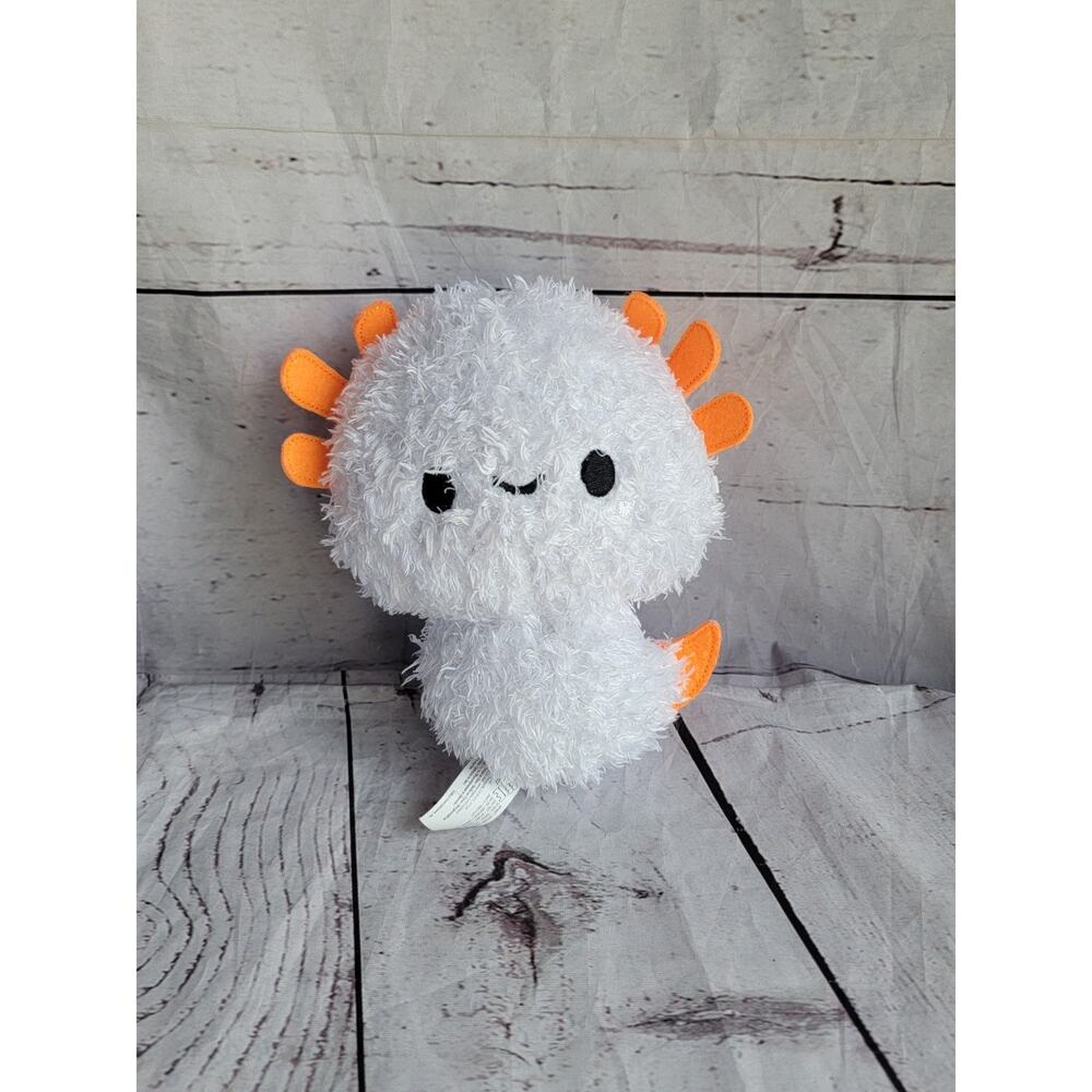 Fluffie Stuffiez Axolotl White Orange Plush Stuffed Animal